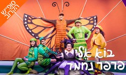 כרטיס להצגה בוא אליי פרפר נחמד
