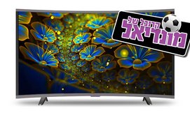 טלוויזיה 4K חכמה קעורה