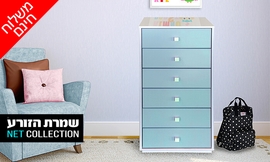 קומודה בעלת 6 מגירות דגם יובל