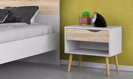 זוג שידות לילה HOME DECOR