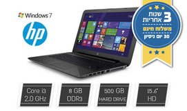 מחשב נייד hp עם מסך