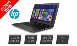 מחשב נייד hp עם מסך