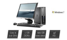 מחשב נייח HP כולל מסך