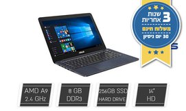 מחשב נייד Asus עם מסך