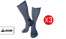 3 זוגות גרבי צמר מרינו OUTLAND
